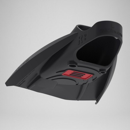 SPEEDO DMC Elite Max Noir/Rouge - Mini Palmes Natation & Piscine | Les4Nages