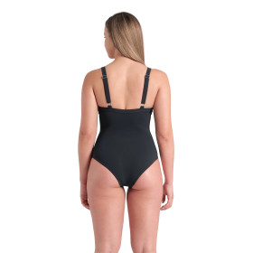 Arena BODYLIFT LARA Soft Curve Black   - Maillot Natation Arena Aquagym