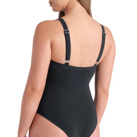 Arena BODYLIFT LARA Soft Curve Black   - Maillot Natation Arena Aquagym