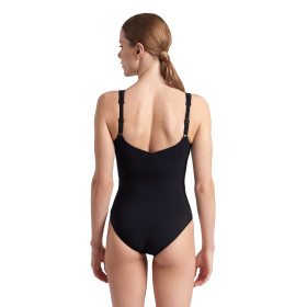 Arena BODYLIFT VERTIGO Black  - Maillot Natation Arena Aquagym