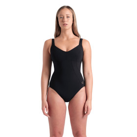 Arena BODYLIFT VERTIGO Black  - Maillot Natation Arena Aquagym