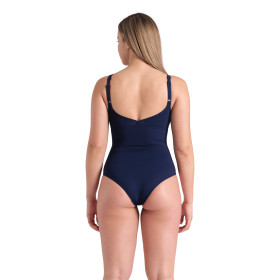 Arena BODYLIFT JEWEL R Navy Green Blue   - Maillot Natation Arena Aquagym