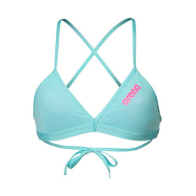 Haut  de Maillot 2 pièces ARENA SOLID Team Swim Top Water Shocking Pink