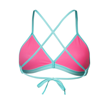 Haut de Maillot 2 pièces ARENA SOLID Team Swim Top Water Shocking Pink | Les4Nages