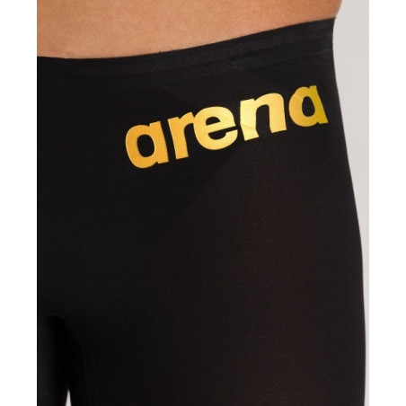 ARENA PowerSkin CARBON Air ² 2 Homme - Black Gold - Jammer Natation Homme compétition | Les4Nages