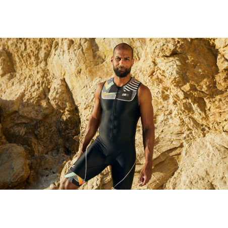 ZEROD START SHAPESHIFTER Homme -Trifonction Triathlon sans manches | Les4Nages