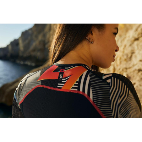 ZEROD TRISUIT START WOMAN SHAPESHIFTER - Trifonction Triathlon Femme sans manches | Les4Nages