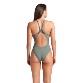 Arena Mesh Panels Dos Swim pro - Sage   -  Maillot Natation Femme