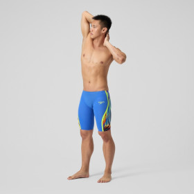 SPEEDO FastSkin LZR PURE INTENT 2.0 JAMMER - Blue Yellow Red - Jammer Natation Competition Homme