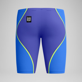 SPEEDO FastSkin LZR PURE INTENT 2.0 JAMMER - Blue Yellow  - Jammer Natation Competition Homme