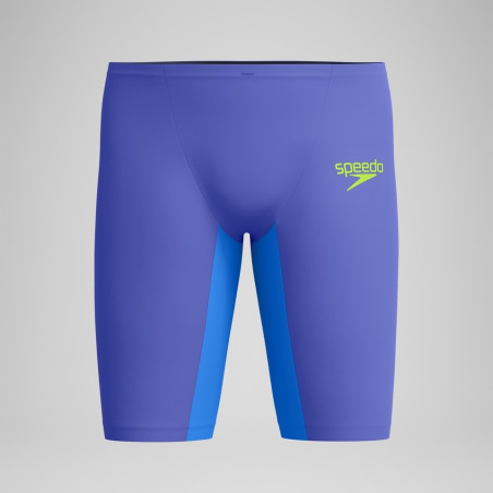 SPEEDO FastSkin LZR PURE VALOR 2.0 JAMMER - Blue Yellow - Jammer Natation Competition Homme | Les4Nages