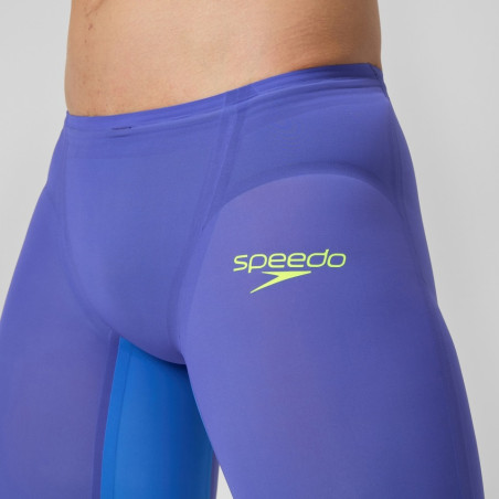 SPEEDO FastSkin LZR PURE VALOR 2.0 JAMMER - Blue Yellow - Jammer Natation Competition Homme | Les4Nages