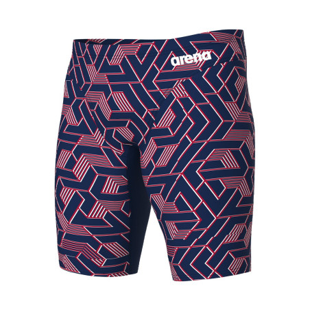 Vente Privée Arena Mai 2025 - MEN'S ARENA KIKKO PRO SWIM JAMMER - NAVY-TEAM REDWHITEBLUE | Les4Nages