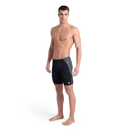 Vente Privée Arena Mai 2025 - MEN'S ARENA CAMO KIKKO SWIM JAMMER - BLACK-BLACK MULTI | Les4Nages