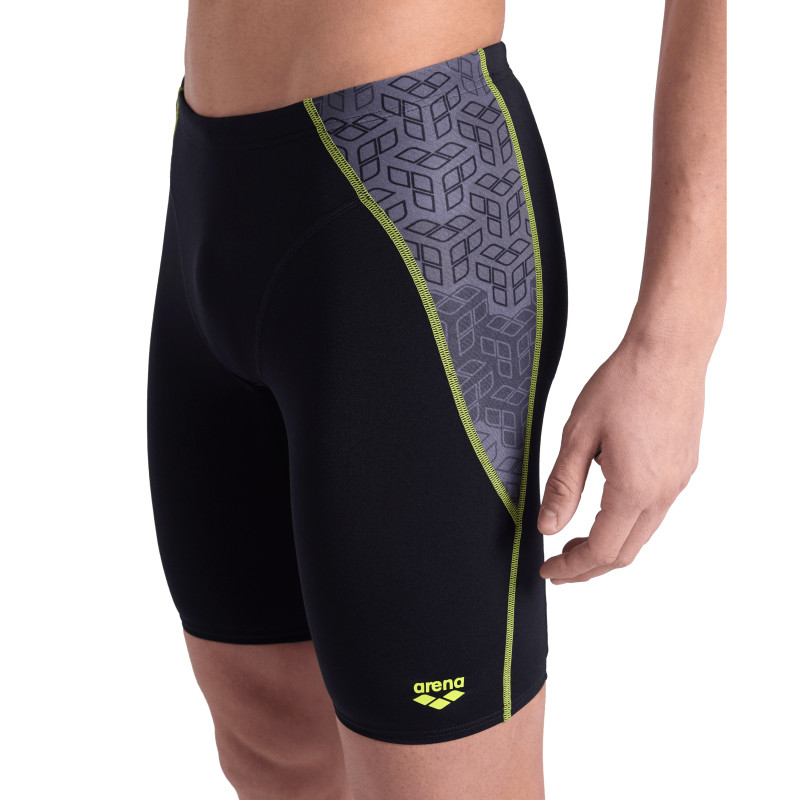 Vente Privée Arena Mai 2025 - MEN'S ARENA CAMO KIKKO SWIM JAMMER - BLACK-BLACK MULTI | Les4Nages