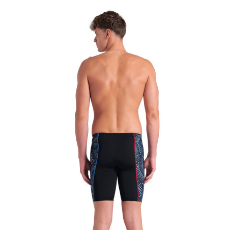 Vente Privée Arena Mai 2025 - MEN'S ARENA FIREFLOW SWIM JAMMER - BLACK-BLACK MULTI | Les4Nages