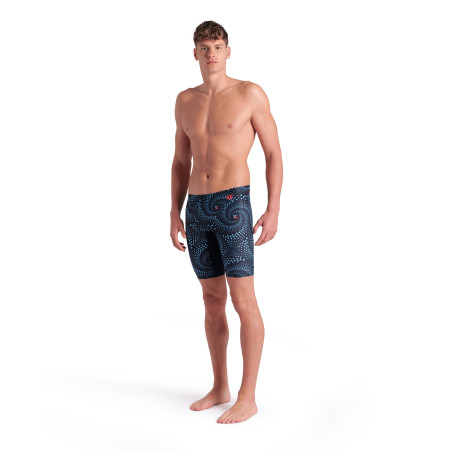 Vente Privée Arena Mai 2025 - MEN'S ARENA FIREFLOW SWIM JAMMER - BLACK-BLACK MULTI | Les4Nages