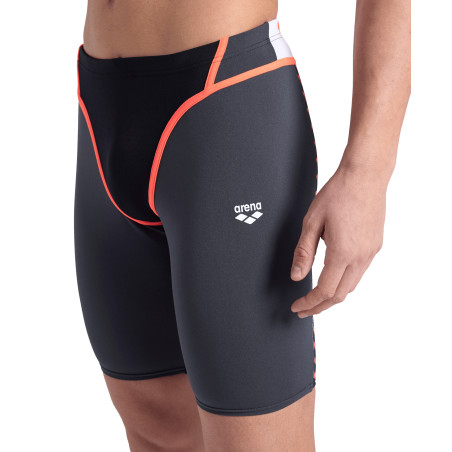Vente Privée Arena Mai 2025 - MEN'S ARENA ICONS SWIM JAMMER PANEL - BLACK-ASPHALT-WHITE-BRIGHT | Les4Nages