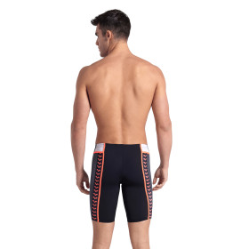 Vente Privée Arena Mai 2025 - MEN'S ARENA ICONS SWIM JAMMER PANEL - BLACK-ASPHALT-WHITE-BRIGHT