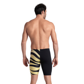 Vente Privée Arena Mai 2025 - MEN'S ARENA MULTI STRIPES SWIM JAMMER - BLACK-WHITE MULTI