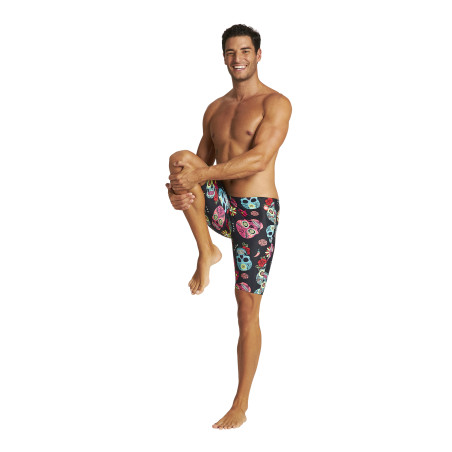 Vente Privée Arena Mai 2025 - M CRAZY SKULLS CARNIVAL JAMMER - BLACK MULTI | Les4Nages