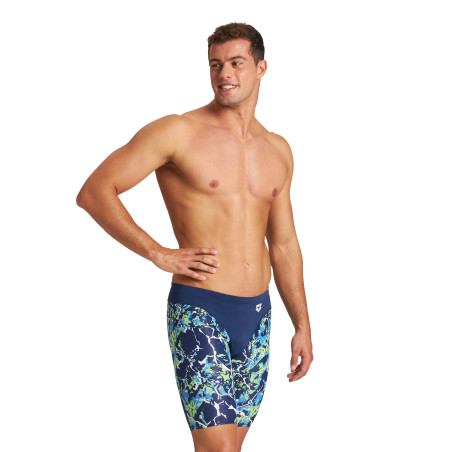 Vente Privée Arena Mai 2025 - M EARTH TEXTURE JAMMER - NAVY-SOFT GREEN MULTI | Les4Nages