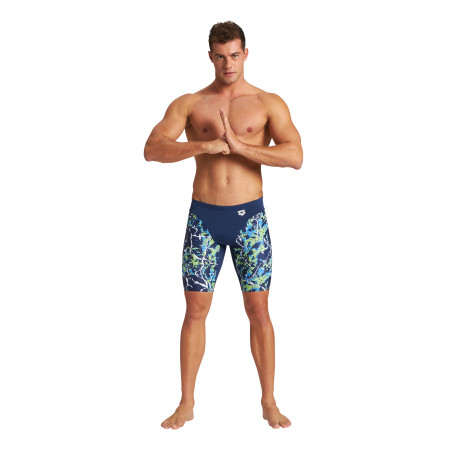 Vente Privée Arena Mai 2025 - M EARTH TEXTURE JAMMER - NAVY-SOFT GREEN MULTI | Les4Nages