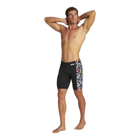 Vente Privée Arena Mai 2025 - M LIGHTNING COLORS JAMMER - BLACK-BLACK MULTI | Les4Nages