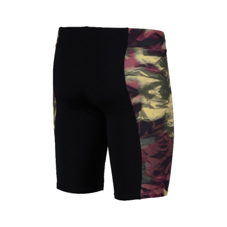 MEN'S ARENA HERO CAMO SWIM JAMMER - BLACK/RED FANDANGO MULTI | Les4Nages