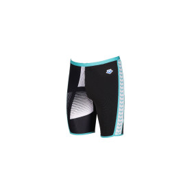 Vente Privée Arena Mai 2025 - MEN'S ARENA ICONS SWIM JAMMER LOGO - BLACK-WHITE-BLUE DIAMOND