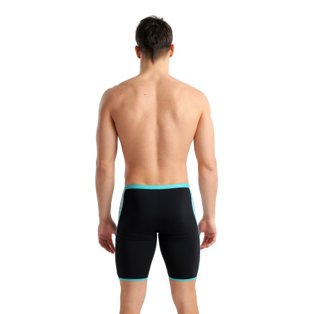 Vente Privée Arena Mai 2025 - MEN'S ARENA ICONS SWIM JAMMER LOGO - BLACK-WHITE-BLUE DIAMOND | Les4Nages