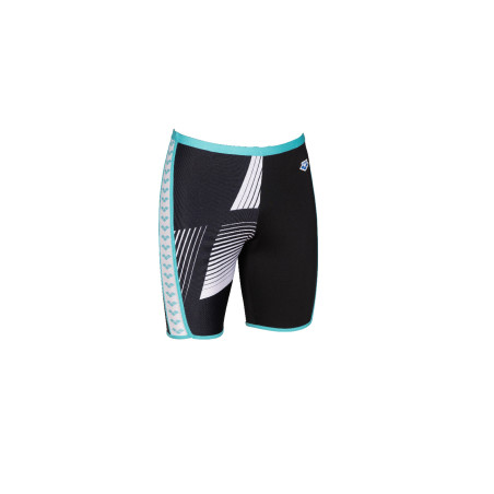 Vente Privée Arena Mai 2025 - MEN'S ARENA ICONS SWIM JAMMER LOGO - BLACK-WHITE-BLUE DIAMOND | Les4Nages