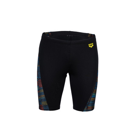 Vente Privée Arena Mai 2025 - MEN'S ARENA SLOW MOTION SWIM JAMMER - BLACK-TURQUOISE MULTI | Les4Nages
