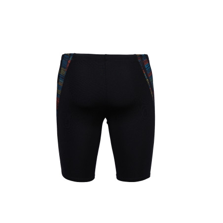 Vente Privée Arena Mai 2025 - MEN'S ARENA SLOW MOTION SWIM JAMMER - BLACK-TURQUOISE MULTI | Les4Nages