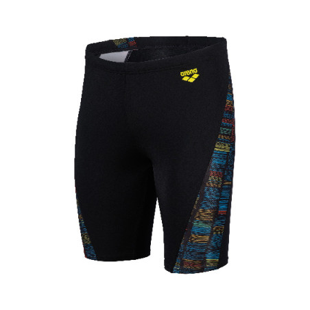 Vente Privée Arena Mai 2025 - MEN'S ARENA SLOW MOTION SWIM JAMMER - BLACK-TURQUOISE MULTI | Les4Nages