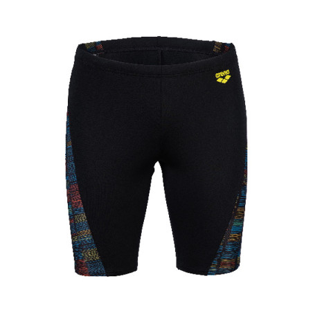 Vente Privée Arena Mai 2025 - MEN'S ARENA SLOW MOTION SWIM JAMMER - BLACK-TURQUOISE MULTI | Les4Nages