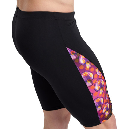 Vente Privée Arena Mai 2025 - MEN'S CRAZY ARENA SWIM JAMMER ALLOVER PA - BLACK-MULTI | Les4Nages