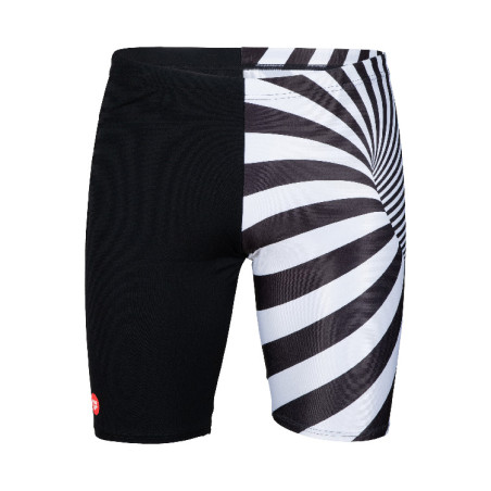 Vente Privée Arena Mai 2025 - MEN'S CRAZY ARENA SWIM JAMMER PLACEMENT - BLACK-BLACK MULTI | Les4Nages