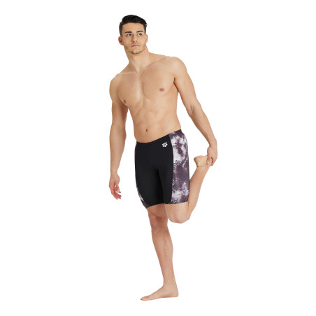 Vente Privée Arena Mai 2025 - MEN'S SWIM JAMMER ALLOVER - BLACK-BLACK MULTI | Les4Nages