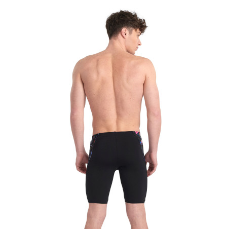 Vente Privée Arena Mai 2025 - MEN'S SWIM JAMMER ALLOVER - BLACK-MULTI | Les4Nages