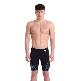 Vente Privée Arena Mai 2025 - MEN'S SWIM JAMMER ALLOVER - BLACK-MULTI
