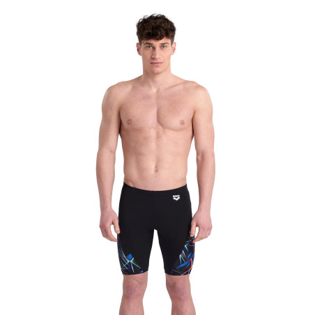 Vente Privée Arena Mai 2025 - MEN'S SWIM JAMMER ALLOVER - BLACK-MULTI | Les4Nages