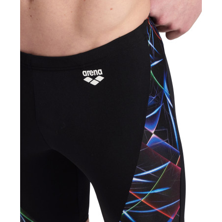 Vente Privée Arena Mai 2025 - MEN'S SWIM JAMMER ALLOVER - BLACK-MULTI | Les4Nages