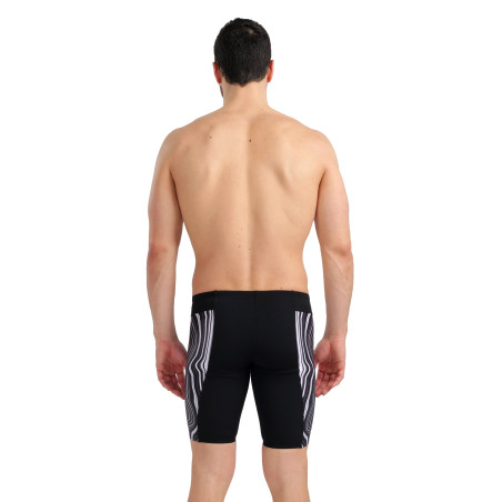 Vente Privée Arena Mai 2025 - MEN'S SWIM JAMMER MARBLED - BLACK-BLACK MULTI | Les4Nages