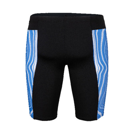 Vente Privée Arena Mai 2025 - MEN'S SWIM JAMMER MARBLED - BLACK-ROYAL MULTI | Les4Nages