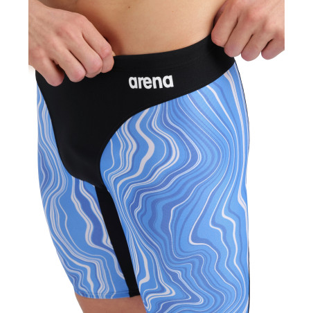 Vente Privée Arena Mai 2025 - MEN'S SWIM JAMMER MARBLED - BLACK-ROYAL MULTI | Les4Nages