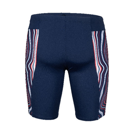 Vente Privée Arena Mai 2025 - MEN'S SWIM JAMMER MARBLED - NAVY-RED MULTI | Les4Nages