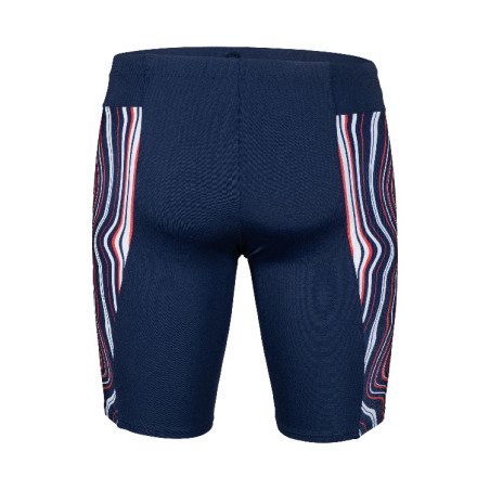 Vente Privée Arena Mai 2025 - MEN'S SWIM JAMMER MARBLED - NAVY-RED MULTI | Les4Nages