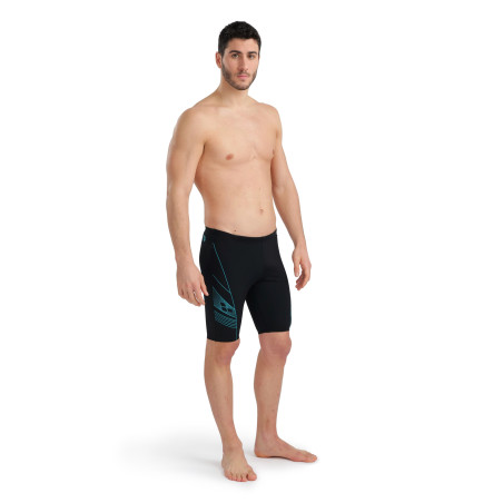 Vente Privée Arena Mai 2025 - MEN'S SWIM JAMMER GRAPHIC - BLACK-MARTINICA | Les4Nages