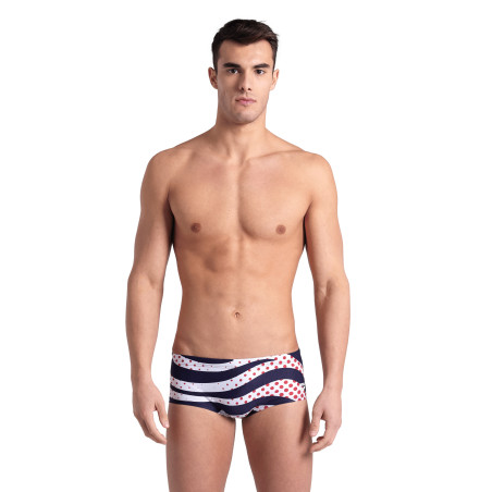 Vente Privée Arena Mai 2025 - MEN'S ARENA MULTI STRIPES SWIM LOW WAIST - NAVY MULTI | Les4Nages